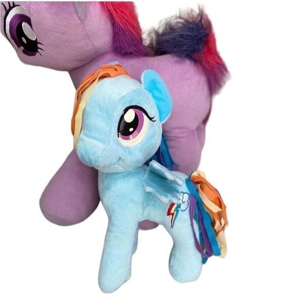 🌴 My Little Pony 11” Rainbow Dash Pegasus Plush - Picture 3 of 9